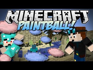 Minecraft | PAINTBALL! (Fast Paced Shootin'!) | Minigame