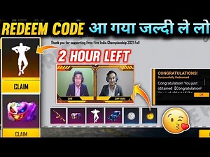 Free Fire Gloo Wall Exchange Token Redeem Code | 28 November Redeem Code | Ffac Rewards Redeem Code