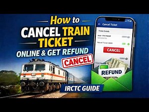 How to Cancel Train Ticket Online & Get Refund | IRCTC Guide | trendfusion