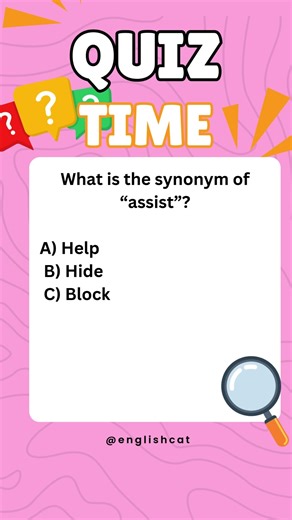 English Vocabulary You Must Know: Quiz 28