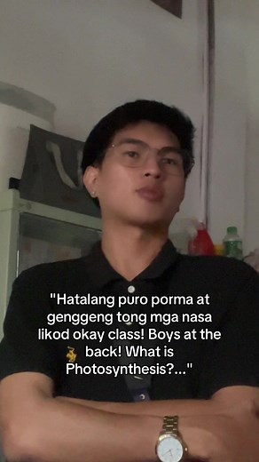 Photosynthesis ang Kahulugan: Sagot para sa 'Boys at the Back'