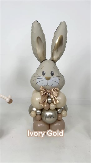 New Oaktree Cute Rabbit Head Foil Balloons 🐰 Who’s using these for Easter designs this year? 🥰