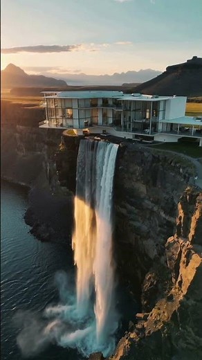 🤯 $100M Cliffside Waterfall Mansion (The Ultimate Dream Home)