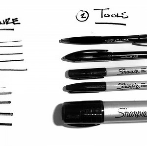 Sketching Tutorial: How To Use Line Weight In Your Sketches, 2 Rules & 2 Techniques  - Core77
