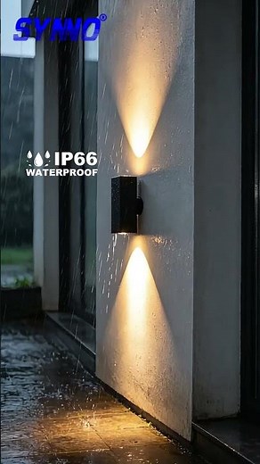 Square Outdoor LED Wall Light | Modern Exterior Lighting for Architectural Projects