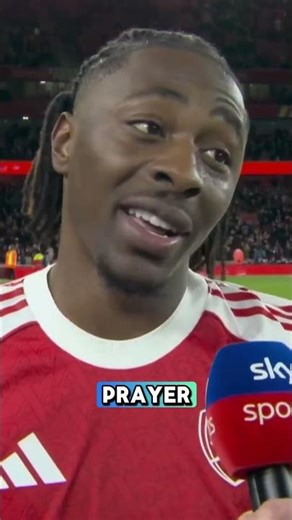 He prayed for a Hat-Trick and Actually got it❤️ #Arsenal #NorthLondonDerby #Faith #ronaldo #messi