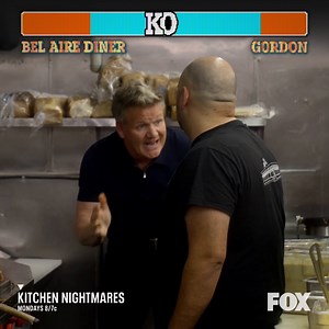 Fighting Gordon Ramsay in the kitchen is an impossible task. 📺: #KitchenNightmares | Food Club FOX