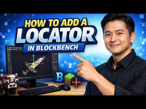 How to ADD a LOCATOR in Blockbench (Step by Step)