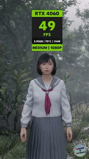 RTX 4060 vs Silent Hill f – Visual & FPS Comparison