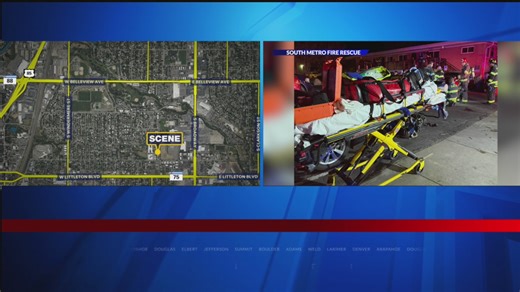 One hurt in Littleton apartment fire