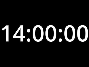14 HOUR TIMER - No Sound - 14 HOUR COUNTDOWN