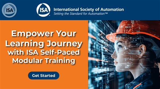 Empower your learning journey with ISA self-paced modular training! 💻 Select from any of the courses offered and get the first module for free! Get started today. https://programs.isa.org/free-training | International Society of Automation