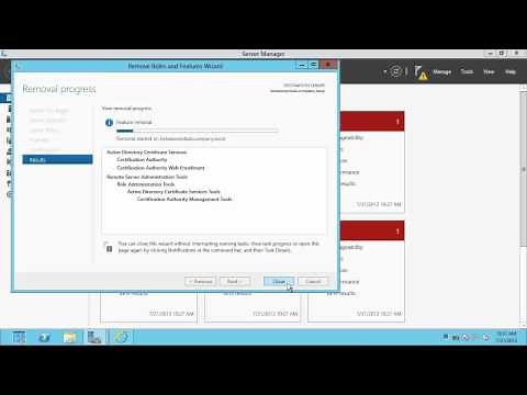 How to remove Active Directory Domain from Windows Server 2012 Essentials
