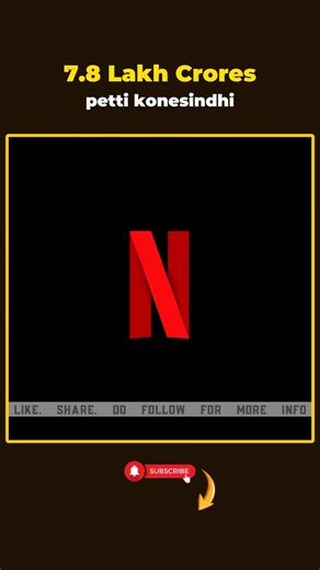 Netflix Buys Warner Bros for ₹7.8 Lakh Crore | Biggest Deal Ever