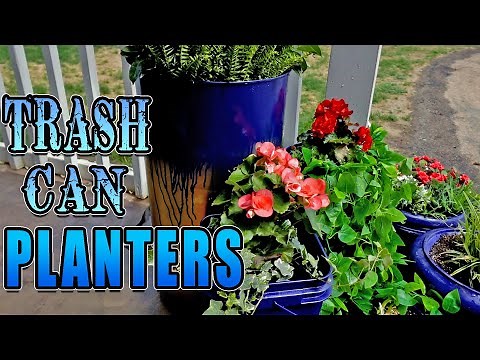 How To DIY Tall Planters - So Easy! AND FUN!!!