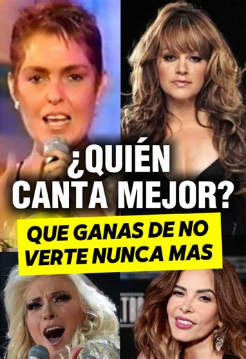 😱🔥 ¿QUIÉN CANTA MEJOR “QUÉ GANAS DE NO VERTE NUNCA MÁS”? Lupita D’Alessio, Valeria Lynch, Yuri, Jenni Rivera, Pimpinela y Gloria Trevi se enfrentan en este DUELAZO. 🎤🔥 Seis voces, seis estilos y una canción que ha marcado generaciones. ¿Con cuál te quedas? 👀👇 #QueGanasDeNoVerteNuncaMas #Duelazo #LupitaDAlessio #Yuri #JenniRivera