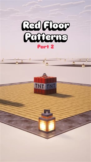 Brickscreator1 on Instagram: "Red Minecraft floor patterns ❤️🔥 Clean, simple, and perfect for your next build. Which design is your favorite? #MinecraftBuild #FloorPattern #MinecraftDesign #RedAesthetic #MinecraftReels #GamingReels #CreativeBuild"