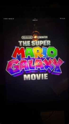 I can’t wait #supermariogalaxy #supermariogalaxymovie #nintendo #mario #thoughts