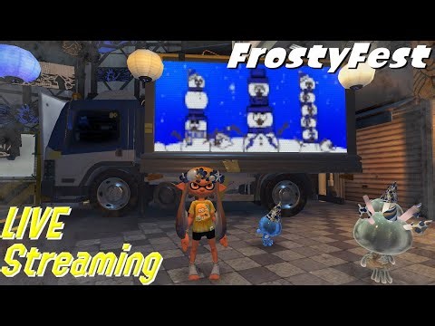 LIVE STREAM - FrostyFest Splatfest (🧑Team Solo)