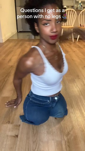 Questions I Get as a Person With No Legs 🧜🏾‍♀️