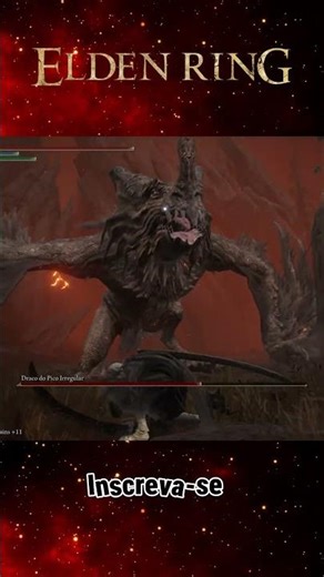 Em Elden Ring "Draco do Pico Irregular"