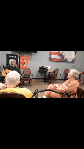 John Branch singing "In The Garden." | Christian House Home Health and Assisted Living