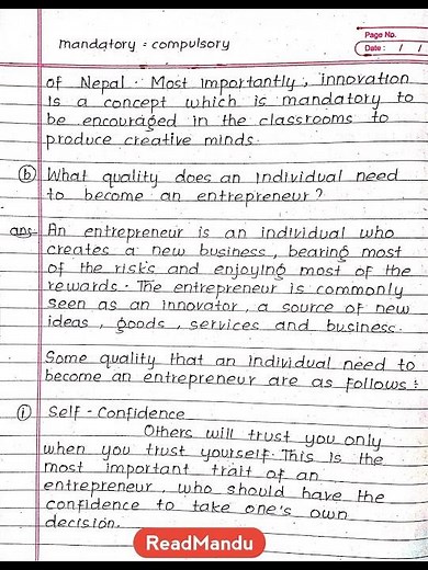 Class 11 | Unit 13 | Career And Entrepreneurship | All Exercises and Notes | Mahabir Pun #ReadMandu