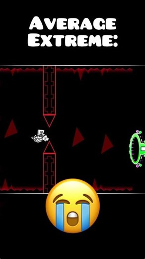 😭🙏Average #gd #geometrydash #extremedemon #jokelevel #gdshorts #geometrydashshorts #viral #gdmeme