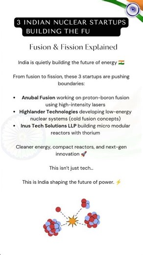 India’s Nuclear Future 🇮🇳 | 3 Startups You Must Know