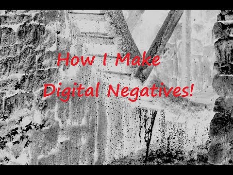 How I make digital negatives in Gimp for contact printing