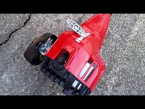 How to start a Homelite grass string trimmer Model # UT32605