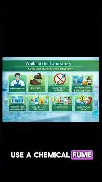 Lab Safety - Good Laboratory Safety Practices (The Basics)