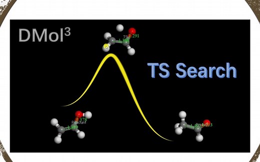 应用 Materials Studio 的 DMol3 模块优化过渡态结构