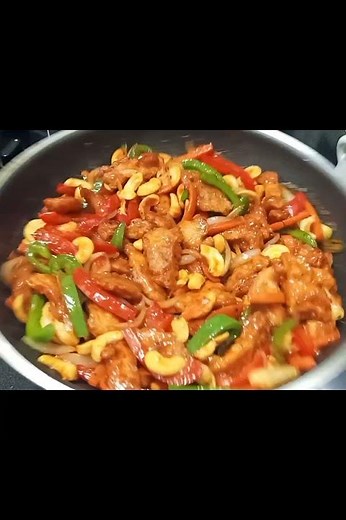 Chicken With Cashew Nut Recipe | Easy And Tasty Salad