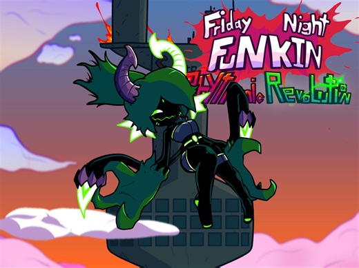 【FNF优质模组】Rhythmic Revolution V1全流程