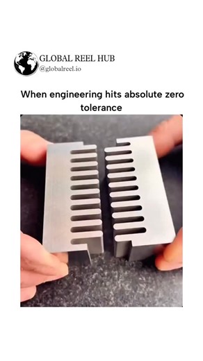 GLOBAL REEL HUB™ on Instagram: "Dm for Credit / Removal The post features a short video demonstrating ultra-precise metal machining, where interlocking steel pieces fit together so seamlessly they appear as a single solid object, highlighting tolerances tighter than 0.001 inches. This effect is achieved using Wire Electrical Discharge Machining (Wire EDM), a process that erodes material with a thin electrified wire in dielectric fluid, enabling complex cuts with accuracies down to ±0.0001 inches