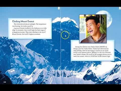 Journeys Lesson 25 Read Aloud for Third Grade: Mountains (Surviving on Mt. Everest)