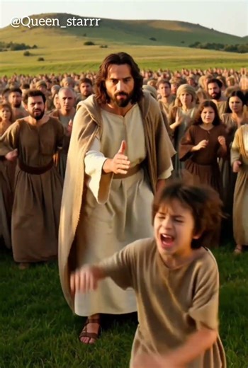Jesus rebuked the spirit 🔥 #jesusdelivers #biblemiracles #castoutdemons #luke9 #spiritualauthority