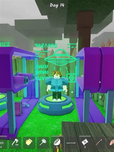 Build an Alien Base in 99 Nights in the Forest #99nightintheforest #roblox