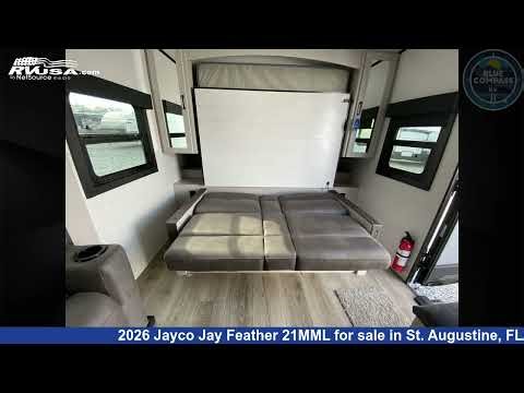 Phenomenal 2026 Jayco Jay Feather Travel Trailer RV For Sale in St. Augustine, FL | RVUSA.com