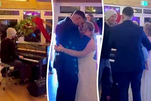 Chris Martin surprises couple by performing wedding first dance