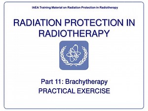 RADIATION PROTECTION IN RADIOTHERAPY - SlideServe