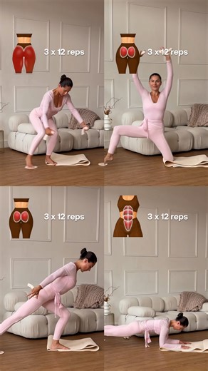The ultimate hourglass body exercises 🎀💕 👉 Try Home Pilates in the BetterMe app: https://bttrm.co/HomePilates_Workout | BetterMe