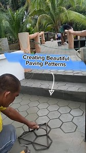 39K views · 308 reactions | Concrete Paver Design #pavers #stampedconcrete #floordesign #junielandscape #landscape #paving | Junie landscape | Facebook