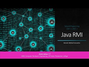 JAVA RMI IMPLEMENTATION | NETWORK PROGRAMMING