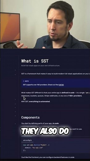 SST: Rapid Application Deployment on AWS and Cloudflare #shorts