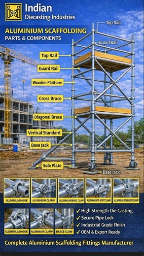 Scaffolding Parts Explained | Aluminium Scaffolding System