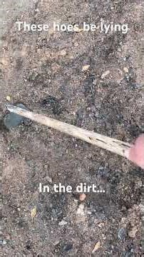 These hoes be lying in the dirt….work with the hoe,plant the seeds & grow your food