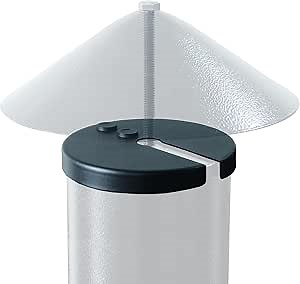 Smoke Stack Cover for Pellet Grills - Modified Traeger Accessories - Chimney Cap for Traeger, Pit Boss and More, Upgraded Pit Boss Accessories for Seal The Smoker Opening