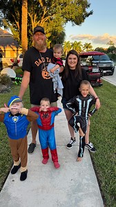 Trick-or-treating with friends who have become our chosen family — laughing, chasing candy, and watching our kids make memories that will last a lifetime. So thankful they get to grow up together, side by side, through every season of childhood. 🧡 . #TrickOrTreat #HalloweenNight #CoreMemories #ChosenFamily #MakingMemories #FamilyFun #NeighborhoodVibes #HalloweenWithFriends #MomOfBoys #TheMagicalMundaneLife #HalloweenReel #FallVibes #ChildhoodMagic #BestHalloweenEver #FamilyTraditions #HolidaySe
